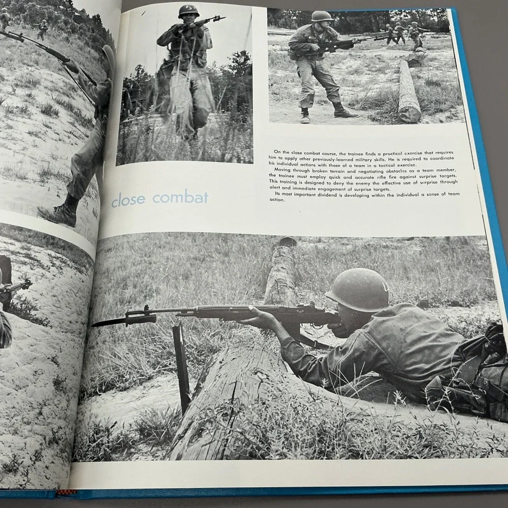 1960s US Army Fort Jackson Yearbook Company B 5th Battalion 1st Brigade Infantry